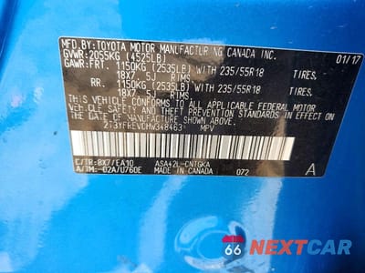 Zdjęcie 13 z 13 samochodu: 2017 TOYOTA RAV4 LIMITED VIN:2T3YFREV0HW348463 - miniatura