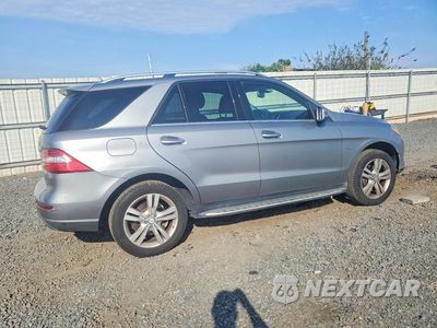 Trzecie zdjęcie samochodu z tyłu: 2012 MERCEDES-BENZ ML 350 4MATIC VIN:4JGDA5HBXCA018243 - miniatura