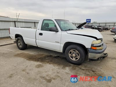 Czwarte zdjęcie samochodu z boku: 2001 CHEVROLET SILVERADO C1500 VIN:1GCEC14W21Z117349 - miniatura