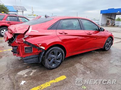 Trzecie zdjęcie samochodu z tyłu: 2022 HYUNDAI ELANTRA SEL VIN:KMHLM4AG8NU321803 - miniatura