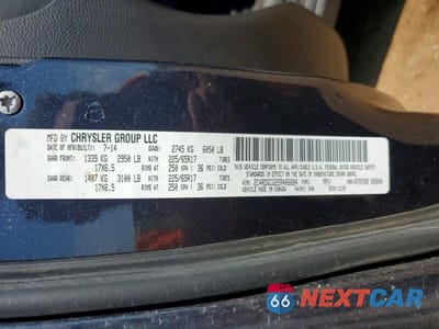 Zdjęcie 13 z 13 samochodu: 2014 DODGE GRAND CARAVAN SXT VIN:2C4RDGCG2ER466684 - miniatura