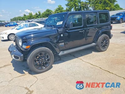 2021 JEEP WRANGLER UNLIMITED SAHARA 4XE 1C4JJXP66MW828982 - główne zdjęcie licytacji z USA - miniatura