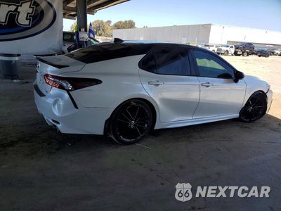 Trzecie zdjęcie samochodu z tyłu: 2023 TOYOTA CAMRY XSE VIN:4T1K61AKXPU157580 - miniatura