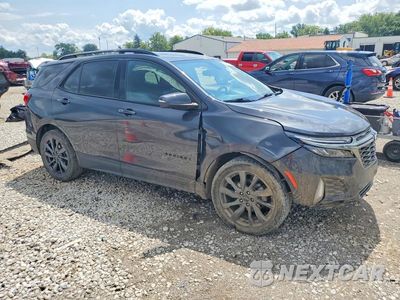 Czwarte zdjęcie samochodu z boku: 2022 CHEVROLET EQUINOX RS VIN:2GNAXWEVXN6155278 - miniatura