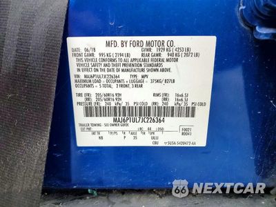 Zdjęcie 14 z 14 samochodu: 2018 FORD ECOSPORT SE VIN:MAJ6P1UL7JC226364 - miniatura