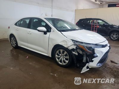 Czwarte zdjęcie samochodu z boku: 2022 TOYOTA COROLLA LE VIN:5YFEPMAE4NP295085 - miniatura