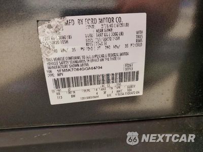 Zdjęcie 13 z 13 samochodu: 2016 FORD EXPL VIN:1FM5K7D84GGA84894 - miniatura