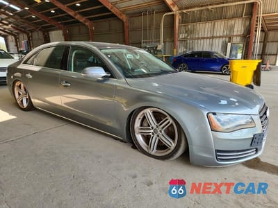 Czwarte zdjęcie samochodu z boku: 2013 AUDI A8 L QUATTRO VIN:WAUR2AFD7DN014839 - miniatura