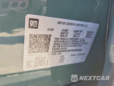 Zdjęcie 14 z 14 samochodu: 2026 CHEVROLET TAHOE K1500 RST VIN:1GNS6RKD8TR399369 - miniatura