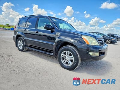 Czwarte zdjęcie samochodu z boku: 2005 LEXUS GX 470 VIN:JTJBT20X350085431 - miniatura