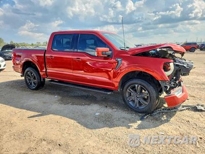 Czwarte zdjęcie samochodu z boku: 2023 FORD F150 SUPERCREW VIN:1FTFW1E81PKD26837 - miniatura