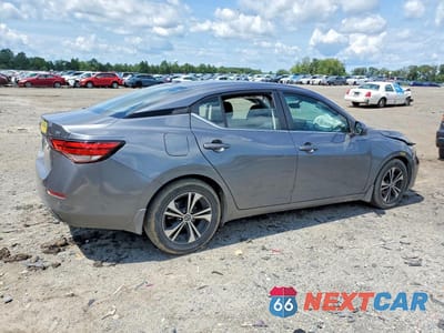 Trzecie zdjęcie samochodu z tyłu: 2023 NISSAN SENTRA SV VIN:3N1AB8CV8PY291726 - miniatura