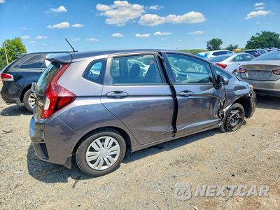 Trzecie zdjęcie samochodu z tyłu: 2017 HONDA FIT LX VIN:JHMGK5H56HS000167 - miniatura