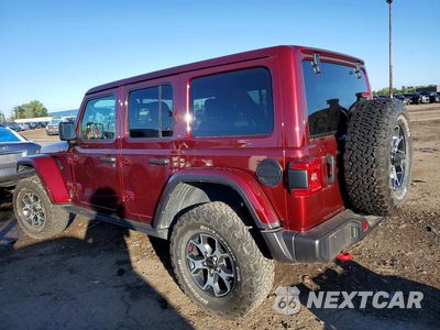 Drugie zdjęcie samochodu z przodu: 2021 JEEP WRANGLER UNLIMITED RUBICON VIN:1C4HJXFG9MW726021 - miniatura