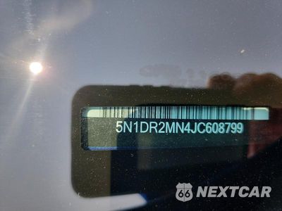 Zdjęcie 13 z 13 samochodu: 2018 NISSAN PATHFINDER S VIN:5N1DR2MN4JC608799 - miniatura