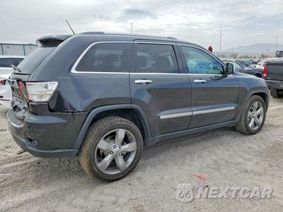 Trzecie zdjęcie samochodu z tyłu: 2013 JEEP GRAND CHEROKEE OVERLAND VIN:1C4RJECT1DC533888 - miniatura