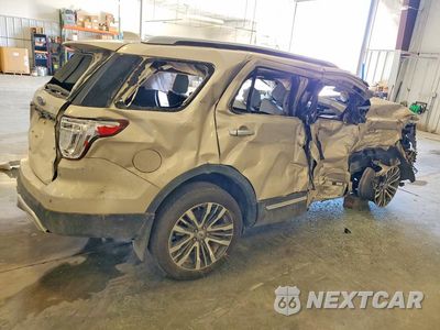 Trzecie zdjęcie samochodu z tyłu: 2017 FORD EXPLORER PLATINUM VIN:1FM5K8HT5HGC89663 - miniatura