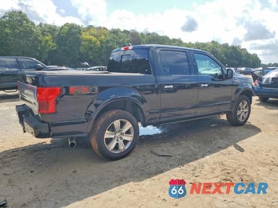 Trzecie zdjęcie samochodu z tyłu: 2018 FORD F150 SUPERCREW VIN:1FTEW1E53JFD40921 - miniatura