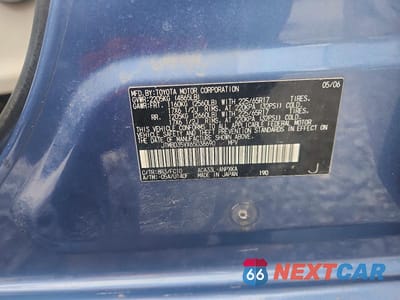 Zdjęcie 12 z 12 samochodu: 2006 TOYOTA RAV4 BASE VIN:JTMBD35VX65038690 - miniatura