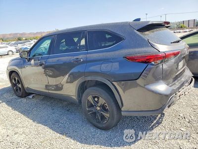 Drugie zdjęcie samochodu z przodu: 2021 TOYOTA HIGHLANDER L VIN:5TDCZRAH7MS517553 - miniatura