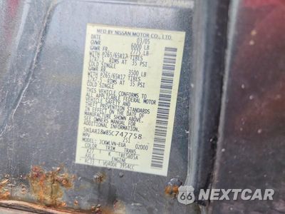 Zdjęcie 14 z 14 samochodu: 2005 NISSAN PATHFINDER XE VIN:5N1AR18W85C747758 - miniatura