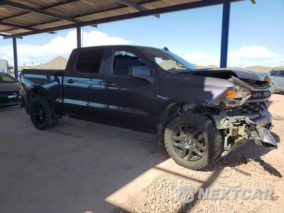 Czwarte zdjęcie samochodu z boku: 2022 CHEVROLET SILVERADO C1500 CUSTOM VIN:3GCPABEK4NG538642 - miniatura