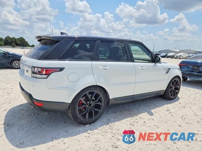 Trzecie zdjęcie samochodu z tyłu: 2017 LAND ROVER RANGE ROVER SPORT HSE VIN:SALWR2FK5HA152648 - miniatura
