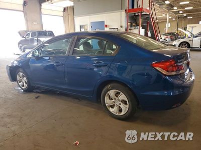 Drugie zdjęcie samochodu z przodu: 2013 HONDA CIVIC LX VIN:19XFB2F5XDE012107 - miniatura