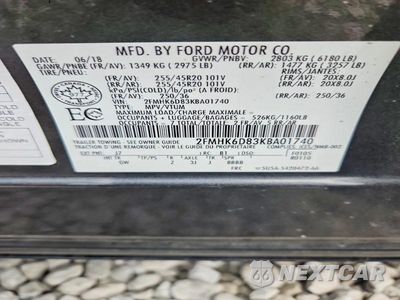 Zdjęcie 13 z 13 samochodu: 2019 FORD FLEX LIMITED VIN:2FMHK6D83KBA01740 - miniatura