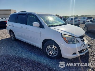Czwarte zdjęcie samochodu z boku: 2005 HONDA ODYSSEY EX VIN:5FNRL38435B007816 - miniatura