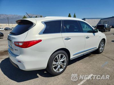 Trzecie zdjęcie samochodu z tyłu: 2014 INFINITI QX60 HYBRID VIN:5N1CL0MM4EC518549 - miniatura