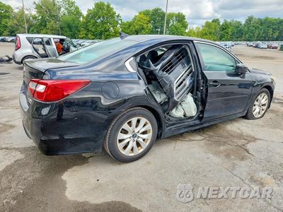 Trzecie zdjęcie samochodu z tyłu: 2016 SUBARU LEGACY 2.5I PREMIUM VIN:4S3BNAE6XG3062009 - miniatura