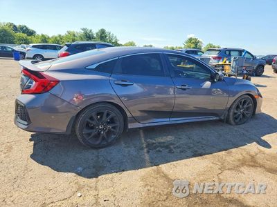 Trzecie zdjęcie samochodu z tyłu: 2018 HONDA CIVIC SI VIN:2HGFC1E57JH701354 - miniatura