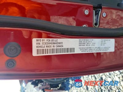 Zdjęcie 12 z 12 samochodu: 2022 DODGE CHARGER GT VIN:2C3CDXHG9NH224872 - miniatura