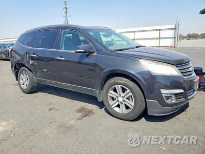 Czwarte zdjęcie samochodu z boku: 2015 CHEVROLET TRAVERSE LT VIN:1GNKRGKD1FJ291030 - miniatura