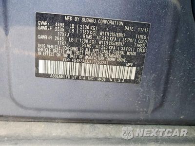 Zdjęcie 13 z 13 samochodu: 2018 SUBARU OUTBACK VIN:4S4BSACC9J3263291 - miniatura