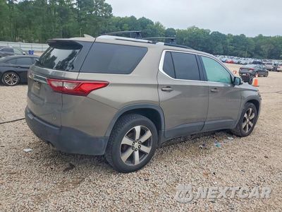 Trzecie zdjęcie samochodu z tyłu: 2018 CHEVROLET TRAVERSE LT VIN:1GNEVHKW2JJ117850 - miniatura