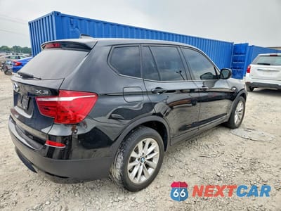Trzecie zdjęcie samochodu z tyłu: 2014 BMW X3 XDRIVE28I VIN:5UXWX9C5XE0D40010 - miniatura