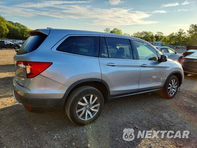 Trzecie zdjęcie samochodu z tyłu: 2021 HONDA PILOT EX VIN:5FNYF6H39MB053564 - miniatura