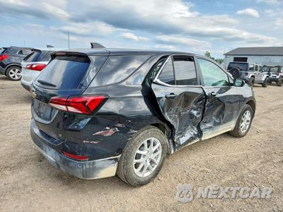 Trzecie zdjęcie samochodu z tyłu: 2024 CHEVROLET EQUINOX LT VIN:3GNAXKEG7RL275261 - miniatura