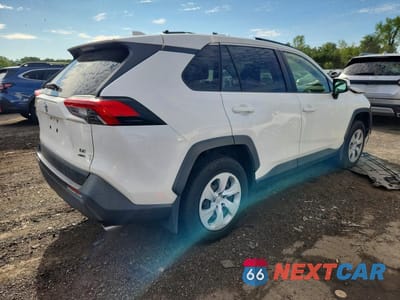 Trzecie zdjęcie samochodu z tyłu: 2020 TOYOTA RAV4 LE VIN:JTMG1RFV1LD048607 - miniatura