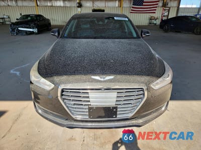 Piąte zdjęcie samochodu w środku: 2018 GENESIS G90 ULTIMATE VIN:KMHG54JH5JU041046 - miniatura