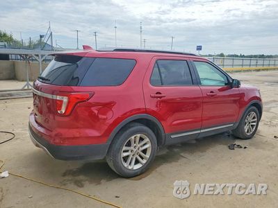 Trzecie zdjęcie samochodu z tyłu: 2017 FORD EXPLORER XLT VIN:1FM5K7D80HGD97586 - miniatura