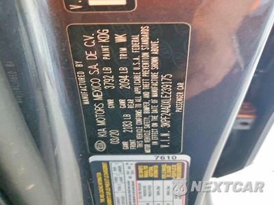 Zdjęcie 12 z 12 samochodu: 2020 KIA FORTE LXS VIN:3KPF24ADXLE239175 - miniatura