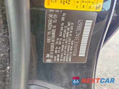 Zdjęcie 12 z 12 samochodu: 2010 BMW 528 XI VIN:WBANV1C59AC388671 - miniatura