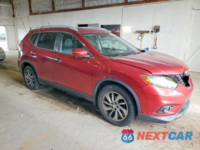 Czwarte zdjęcie samochodu z boku: 2014 NISSAN ROGUE S VIN:5N1AT2MT0EC823640 - miniatura