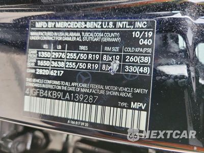 Zdjęcie 13 z 13 samochodu: 2020 MERCEDES-BENZ GLE 350 4MATIC VIN:4JGFB4KB9LA139287 - miniatura