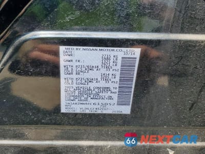 Zdjęcie 14 z 14 samochodu: 2015 NISSAN PATHFINDER SV VIN:5N1AR2MN4FC615052 - miniatura