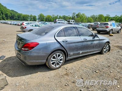 Trzecie zdjęcie samochodu z tyłu: 2018 MERCEDES-BENZ C 300 4MATIC VIN:55SWF4KB9JU259263 - miniatura