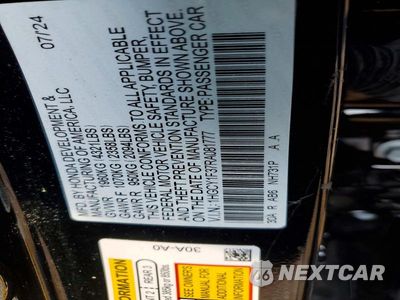 Zdjęcie 12 z 12 samochodu: 2024 HONDA ACCORD EX VIN:1HGCY1F37RA081777 - miniatura